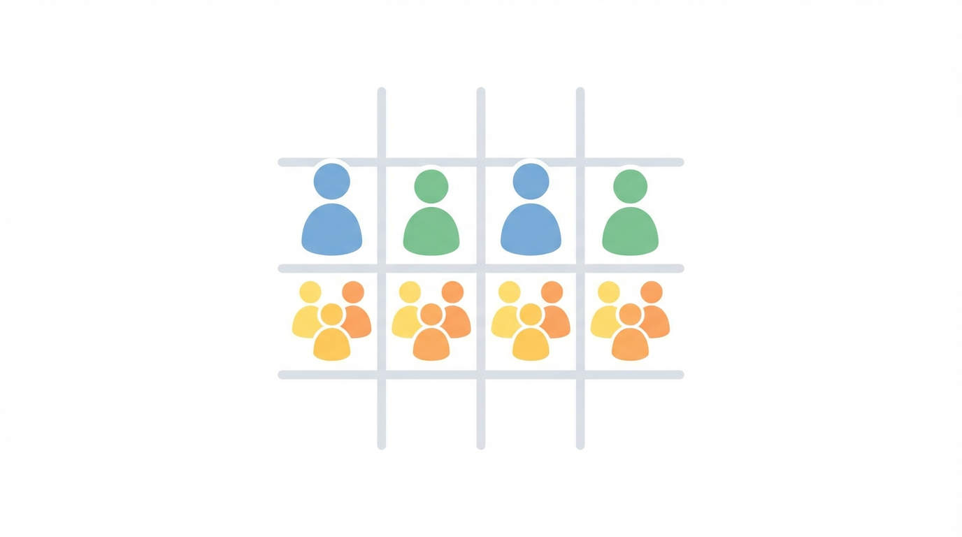 配置基準とは を表す抽象ビジュアル